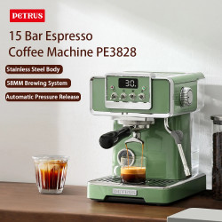 Macchina per caffè espresso PETRUS: prepara caffè espresso e latte perfetti